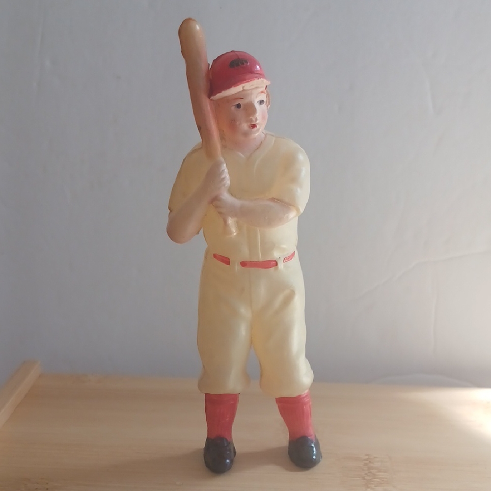 Vintage 1940's Celluloid Baseball Player Occupied Japan